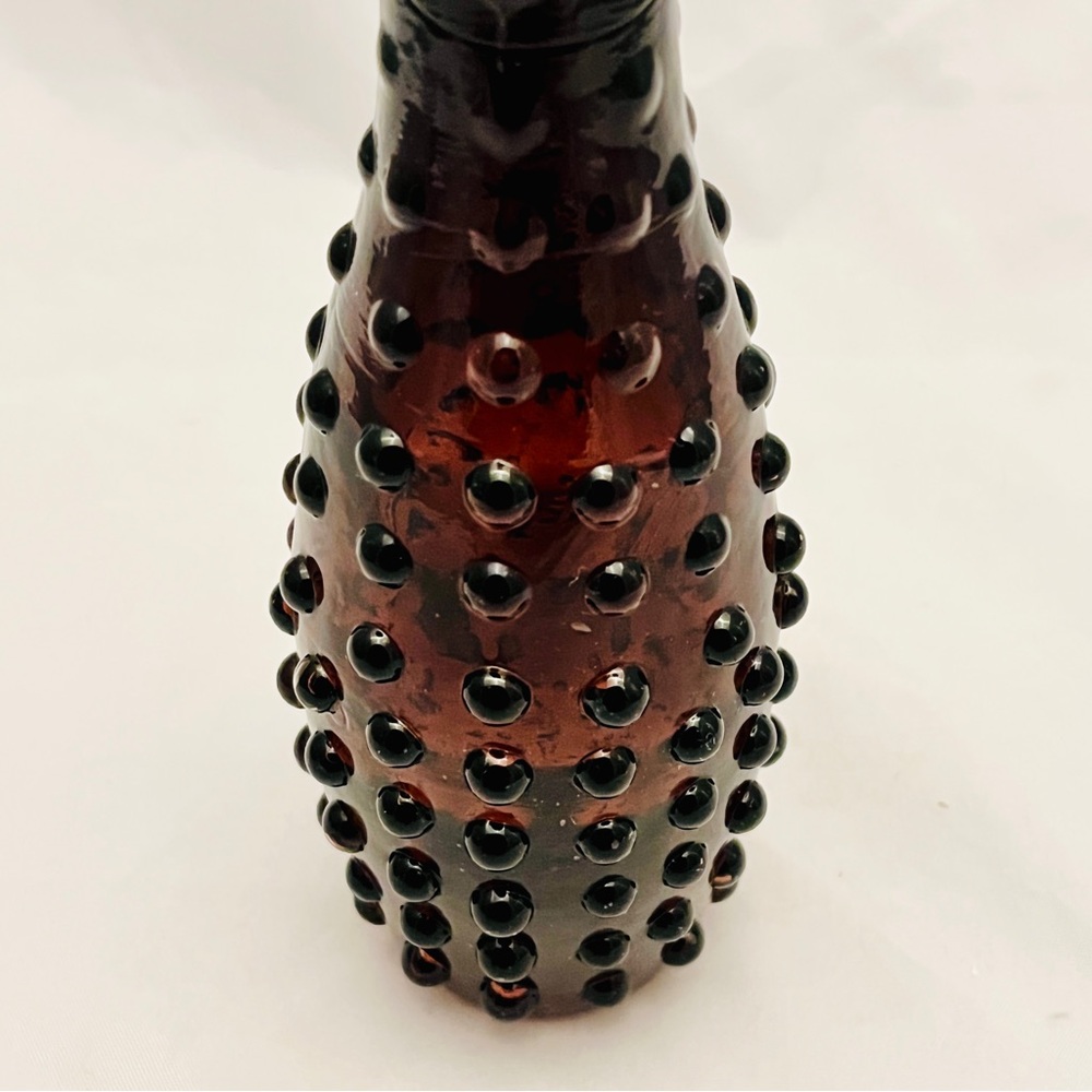 Mid-Century Amethyst Hobnail Bud Vase, Vintage, EUC - Picture 4 of 9